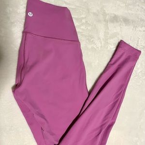 Lulu Lemon Pink Leggings PERFECT CONDITION